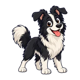 Ilustração de Border Collie
