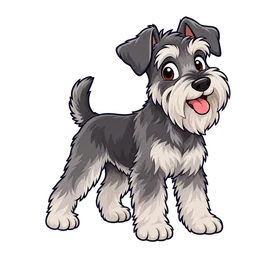 Ilustração de Schnauzer