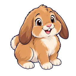 Ilustração de Holland Lop