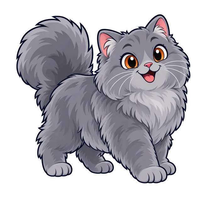 Ilustração de British Longhair